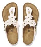 Birkenstock Gizeh Flower teenslipper pastelroze