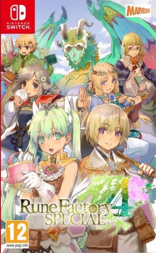 Marvelous rune factory 4 special Nintendo Switch