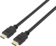 SpeaKa Professional SP-7870116 HDMI-kabel HDMI Aansluitkabel HDMI-A-stekker, HDMI-A-stekker 15.00 m Zwart Audio Return Channel (ARC), Vergulde steekcontacten