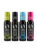 PARQUEOLIVA Oro Bailen Olijfolie Proefpakket 4 x 100 ml - Picual, Arbequina, Hojiblanca & Frantoio - Extra Vierge Olijfolie uit Spanje - Proefset & Cadeauset