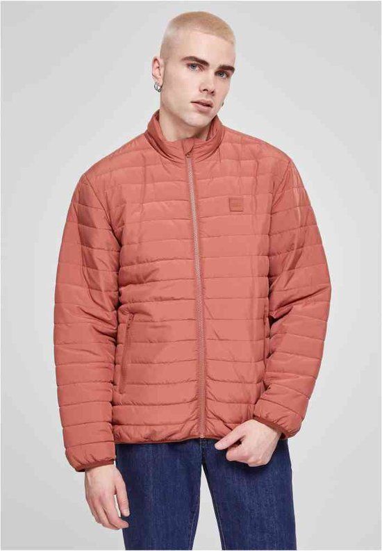 Urban Classics Light Bubble Gewatteerd Jack - Oranje - XXL - Heren