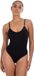 Smilodox Shapewear dames Nysa - Bodyshaper afslankende bodysuit, figuurvormend lijfje van comfortabel stretchmateriaal, Zwart, XS