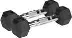 Rebel Halters gietijzer rubber HEX 2x1 kg RBA-2325-01