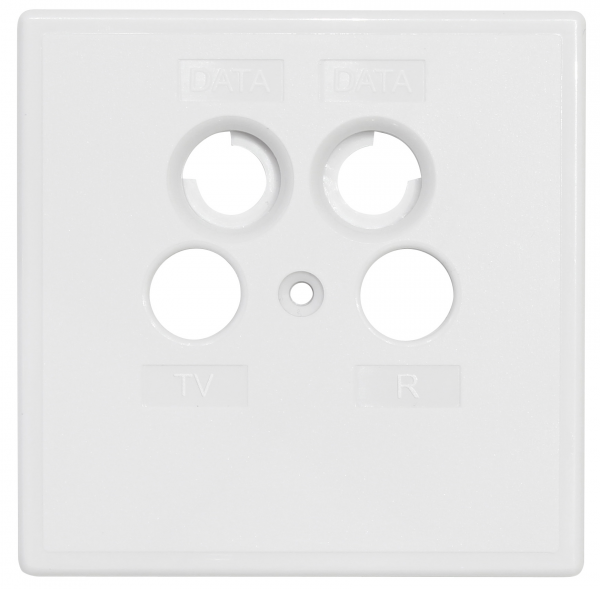 AXING SZU002031 - Veiligheidsplaatjes voor stopcontacten - wit