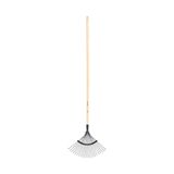 Fiskars Solid Râteau éventail en bois avec dents rondes FSC - 1077117