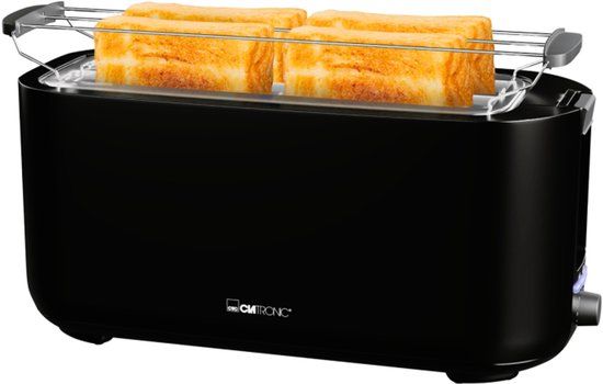 Clatronic TA 3802 Broodrooster Zwart