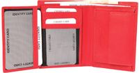 Excellanc Leren Billfold portemonnee heren Rood