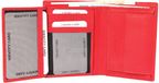 Excellanc Leren Billfold portemonnee heren Rood