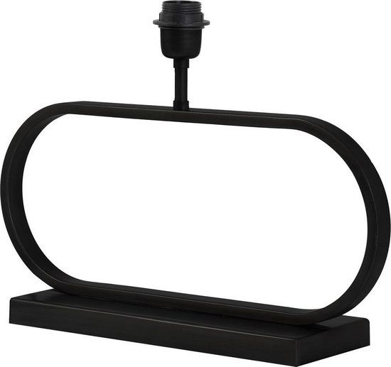 Light & Living JAMIRO - Lampvoet - 47x13x29 cm - Mat Zwart