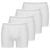 Schiesser Heren short 4 pack Cotton Essentials Authenti