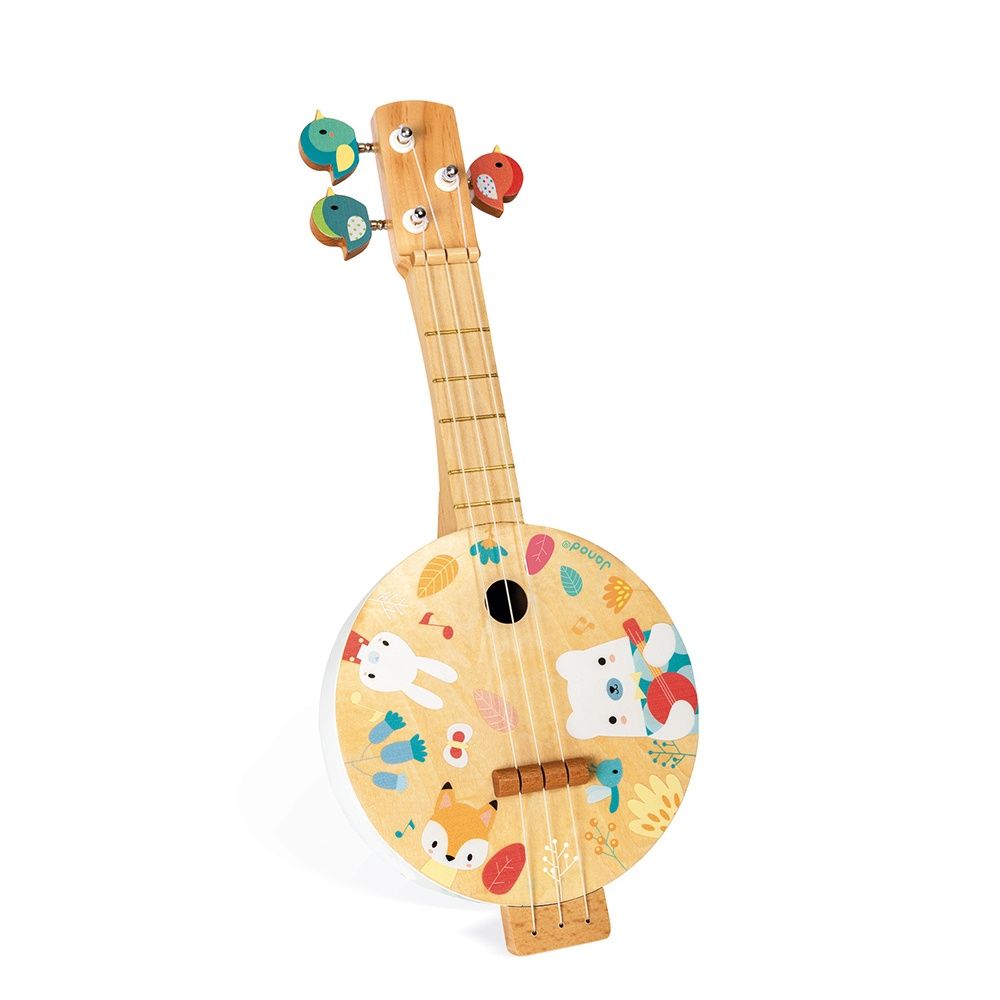 Janod J05160 - Muziekspeelgoed - Hout - Wit, Multi