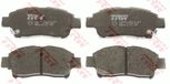 TRW Jeu de plaquettes de frein pour Toyota Yaris GDB3218