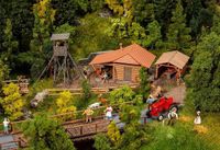 Faller - Hunter hut with raised hide - FA130637 - Model Railway Scale H0