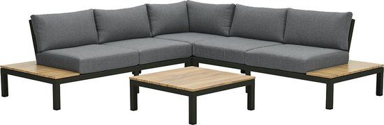 Garden Impressions Antoinette Hoekbank loungeset - 4-delig