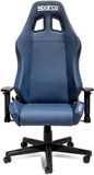 Sparco Coach Bureaustoel - Zwart/Rood/Blauw