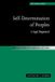 Self-Determination Cambridge University Press Self-Determination Of Peoples Paperback