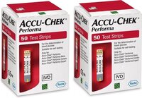 Accu-Chek Performa Teststrips - 2x50 stuks - Bloedglucose Teststrips
