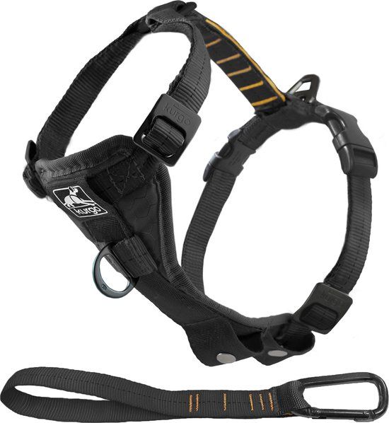 Kurgo Enhanced Tru-Fit Smart Harness - Zwart - S