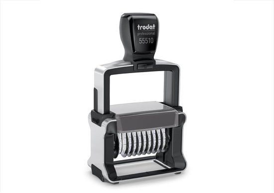 Trodat Professional 55510 | Zwart | 50x5mm | 10 Posities