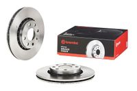 BREMBO 09.5527.24 Remschijf - paar