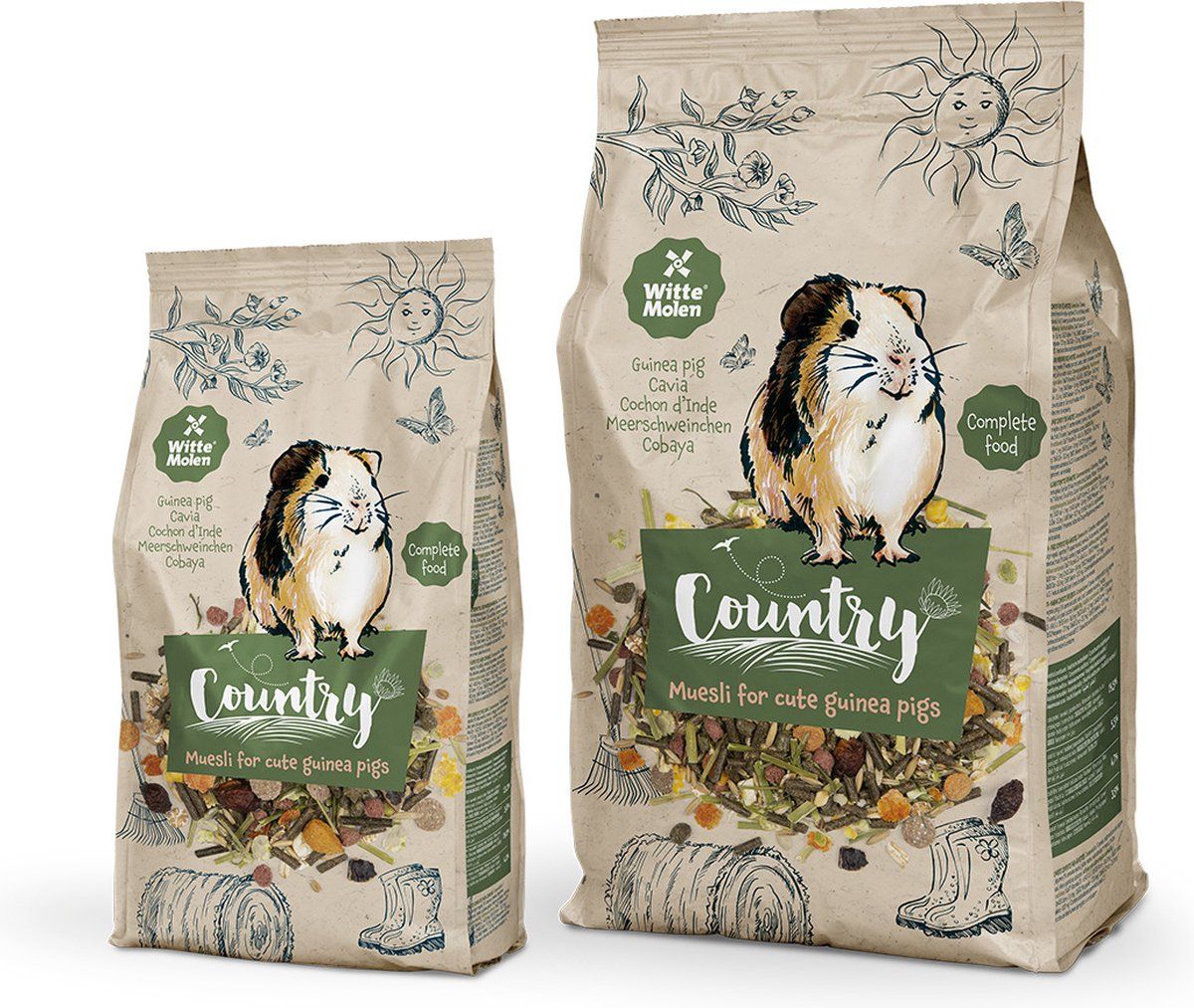 Witte Molen Country cavia 3 KG