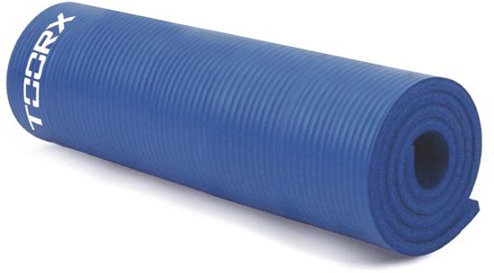 Toorx Toorx Fitnessmat PRO - Oefenmat - Yogamat - met ophangogen - 172 x 61 x 1,5 cm