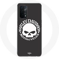 Oppo Harley Davidson Motorschedel Maniacase Hoesje voor Oppo A54 5G