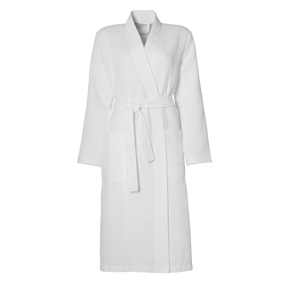 Seahorse Waffle Kimono - Wit - XL