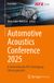 Automotive Springer Vieweg Proceedings- Automotive Acoustics Conference 2025