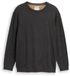 Tom Tailor - Gebreide trui met geborduurd logo - Heren - Maat 2XL - Black Grey Melange