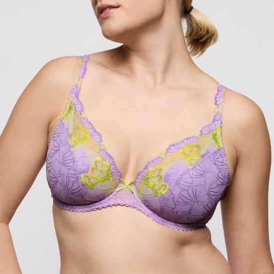 PrimaDonna Ixia Plunge Bh Halve Mousse Cups 0163602 Wisteria - maat EU 95E / FR 110E