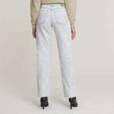 G-Star Viktoria High Straight Wmn Dames Jeans Beached Faded Clifton Blue Katoen