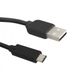 Qoltec 50487 USB-kabel USB 2.0 1 m USB A USB C Zwart