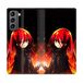 Samsung Galaxy S21 Plus étui en cuir Manga Shana