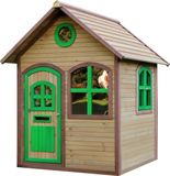 AXI Julia Maisonnette - Marron/Vert - Maisonnette en bois pour extérieur