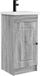 vidaXL Badkamermeubel met Wasbak Grijs Sonoma 42 x 40 x 84,5 cm