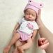 Icecat Pop pour bébés, en silicone, 33 cm, peint à la main, modèle "reborn
