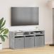 Maison Exclusive - meuble bas avec tiroirs béton gris 102 x 32 x 48,5 cm