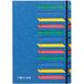 PAGNA Deskorganizer Classic 12 Fächer 1-12 blauw