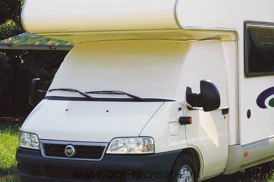 Fiamma Coverglass XL Ducato - Wit - Acryl
