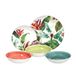 Tognana Tropicalia Tafelservies 18-delig voor 6 personen, porselein, meerkleurig