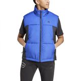 Adidas 3 Stripes Puffy Vest Bleu S Homme