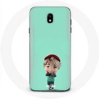 Maniacase Etui voor Samsung Galaxy J5 2017 BTS TinyTAN Animatie Jimin