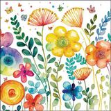 Ambiente Servet 33 Vibrant spring white