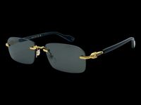 Gucci GG1221S 001 Zonnebril - Heren - Goudkleurig