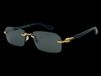 Gucci GG1221S 001 Zonnebril - Heren - Goudkleurig
