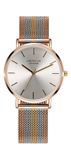 Orphelia Fashion OF714835 - Dameshorloge - RVS - Rosé Goud/Zilver/Goud - 36 mm