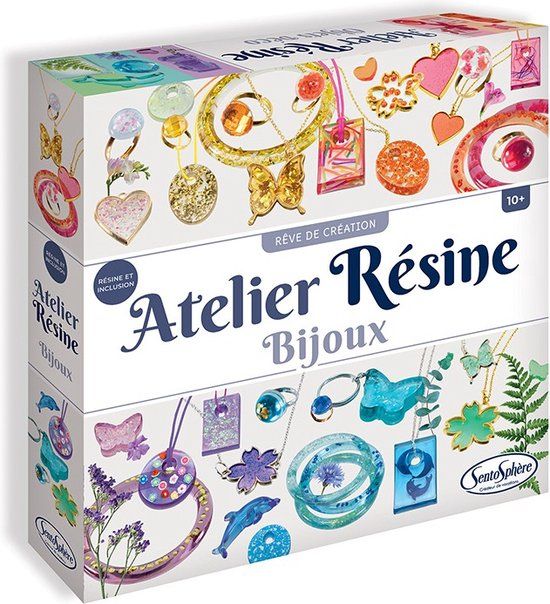 SentoSphère Sentosphere Kreativkit Schmuck - Sieraden Maken - Thema: Bloemen en planten - Jongens en meisjes - Vanaf 10 jaar