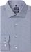 OLYMP 24/7 Luxor modern fit chemise - tricot - marine blauw dessin - Strijkvriendelijk - Col: 44 (EU maat: XL)
