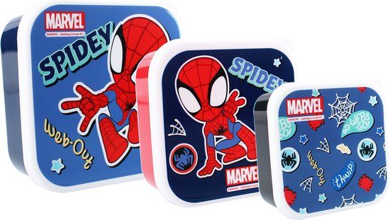 Vadobag Spidey Snackbox en Fruitdoos - 3in1